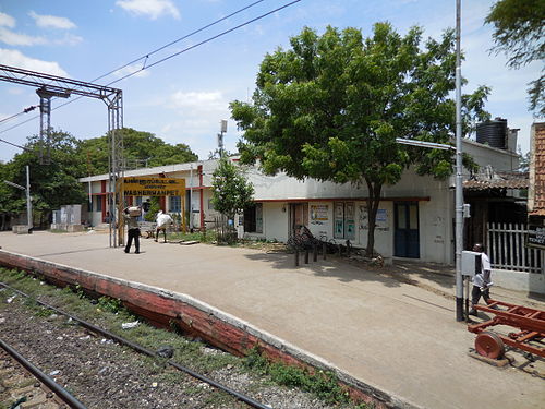 Washermanpet railway station